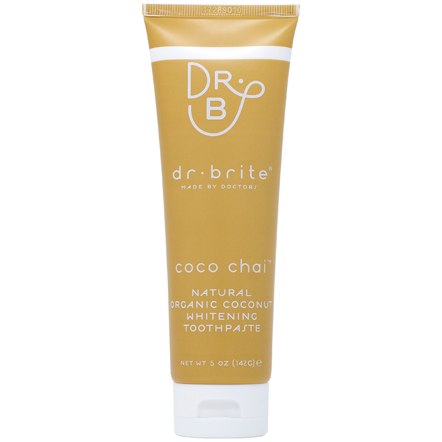 Dr. Brite Fluoride-Free Coco Chai Toothpaste 5 oz. – Tj Organics